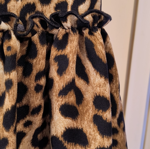 ✨ leopard print mini skirt - Picture 3 of 3